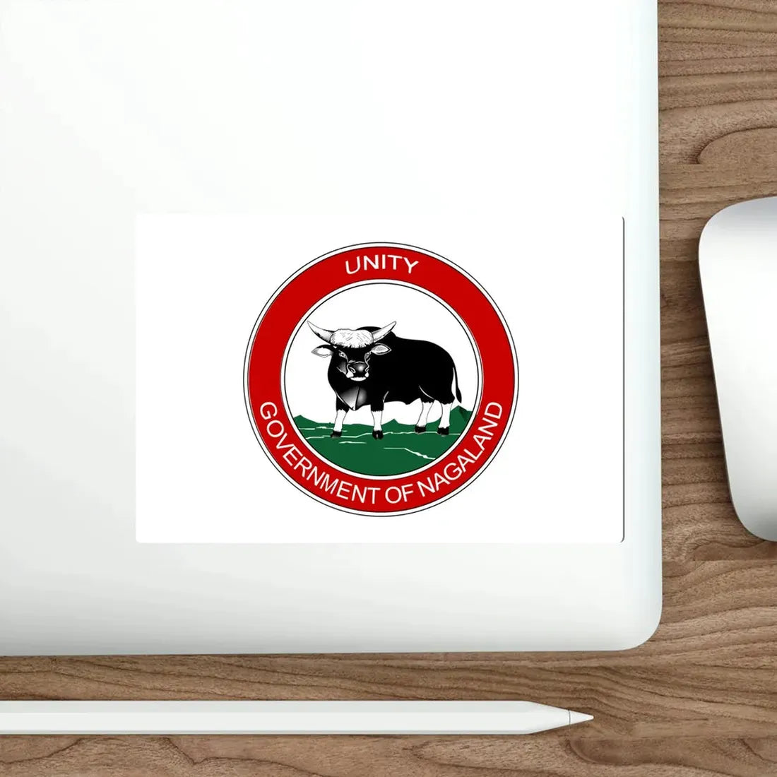 Nagaland Flag (India) STICKER Vinyl Die-Cut Decal - The Sticker Space