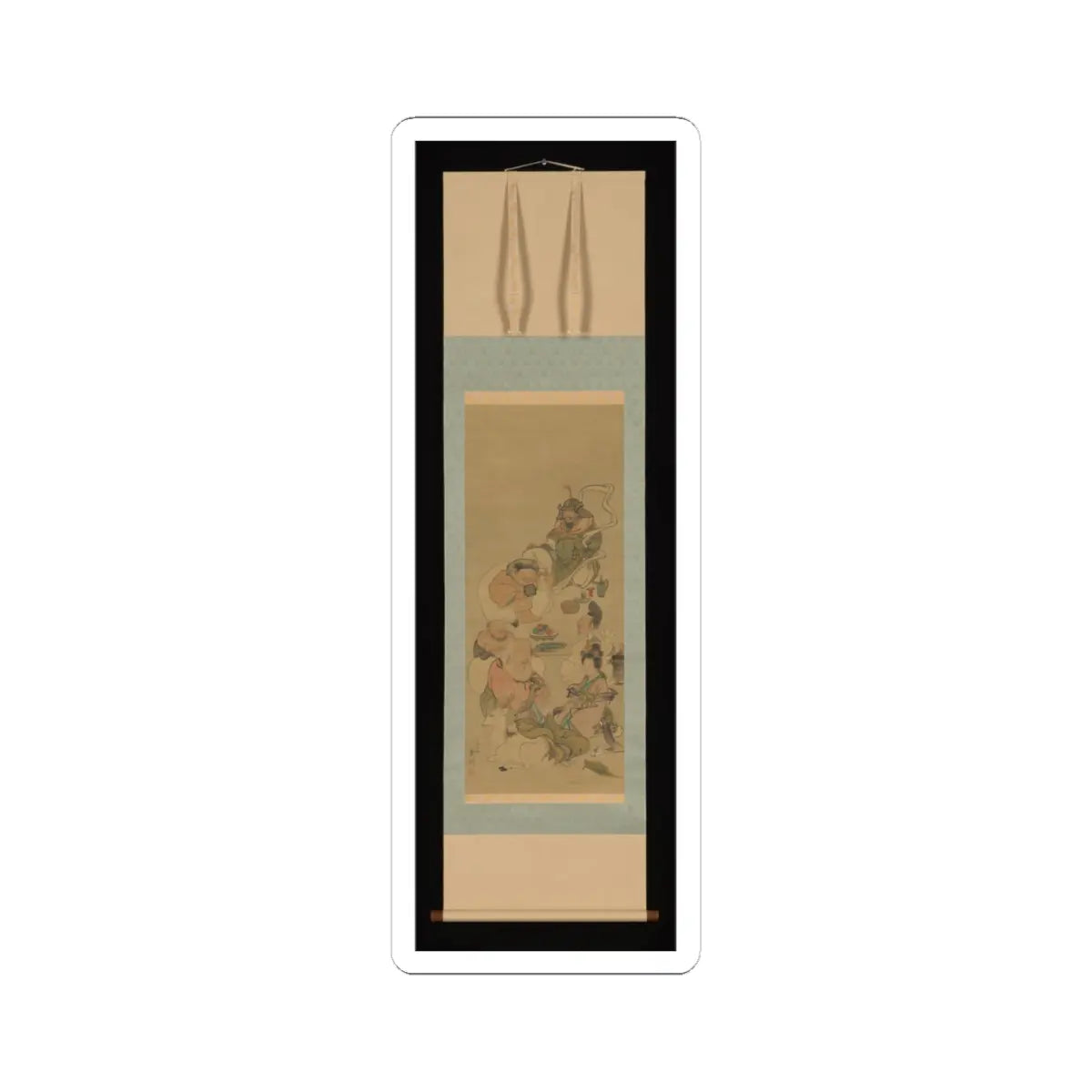 Nagasawa Roshū - Seven Gods of Good Fortune - 1837 v2 - STICKER Vinyl Kiss-Cut Decal