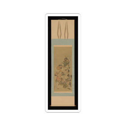Nagasawa Roshū - Seven Gods of Good Fortune - 1837 v2 - STICKER Vinyl Kiss-Cut Decal