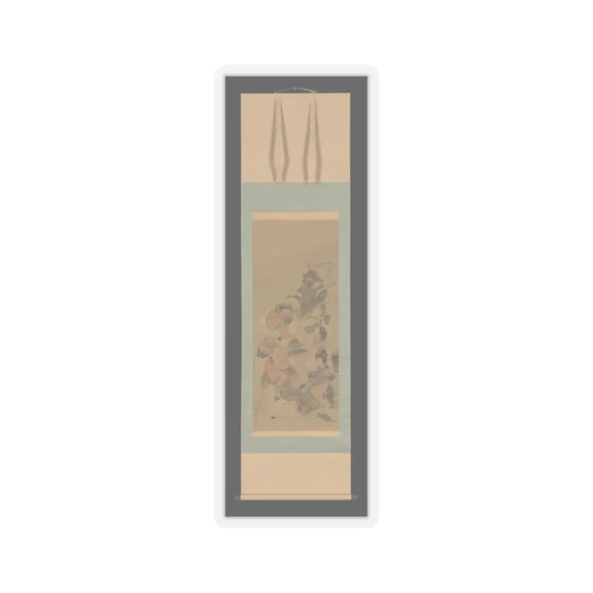 Nagasawa Roshū - Seven Gods of Good Fortune - 1837 v2 - STICKER Vinyl Kiss-Cut Decal