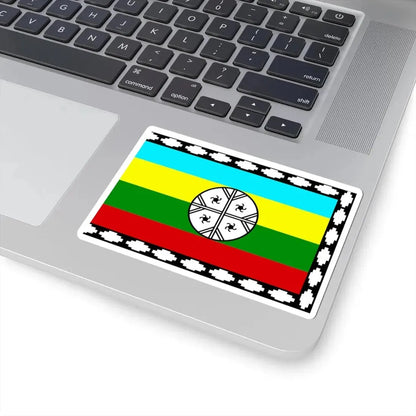 Nagche flag (Argentina) STICKER Vinyl Kiss-Cut Decal - The Sticker Space