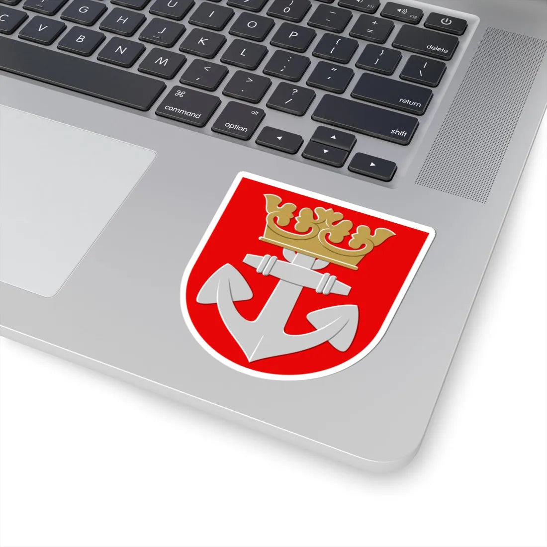 Nagu.vapen.Nauvo.vaakuna (Finland) (Coat of Arms) STICKER Vinyl Kiss-Cut Decal - The Sticker Space