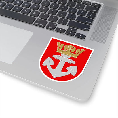 Nagu.vapen.Nauvo.vaakuna (Finland) (Coat of Arms) STICKER Vinyl Kiss-Cut Decal - The Sticker Space