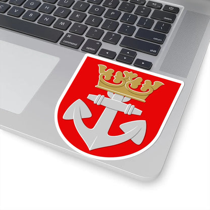 Nagu.vapen.Nauvo.vaakuna (Finland) (Coat of Arms) STICKER Vinyl Kiss-Cut Decal - The Sticker Space