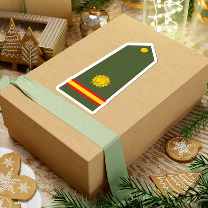 Naib Subedar   Naib Risaldar of the Indian Army (India) (Military Rank) STICKER Vinyl Kiss-Cut Decal - The Sticker Space