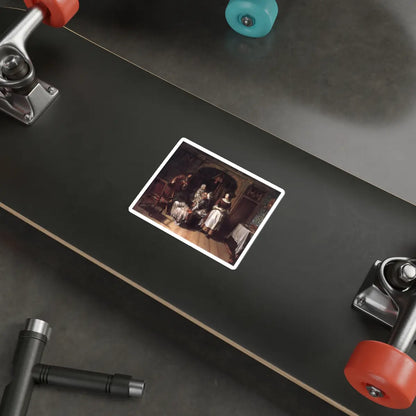 SKU:28320676252404912725 Sticker types:White Shape:Die-Cut Sizes:4" × 4"