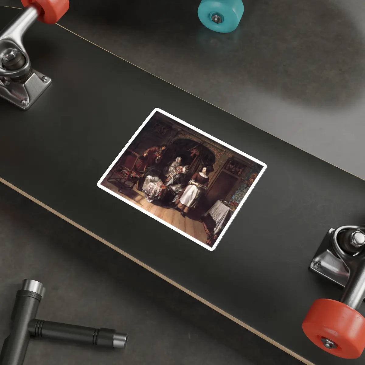 SKU:29193554121731617762 Sticker types:White Shape:Die-Cut Sizes:5" × 5"