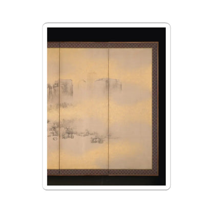 Nakabayashi Chikkei - Summer and Autumn Landscapes - mid-19th century v3 - STICKER Vinyl Kiss-Cut Decal