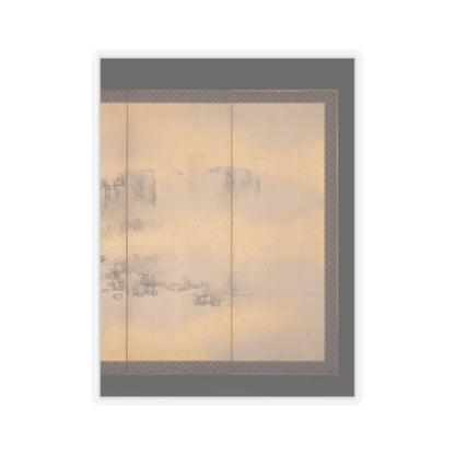 Nakabayashi Chikkei - Summer and Autumn Landscapes - mid-19th century v3 - STICKER Vinyl Kiss-Cut Decal