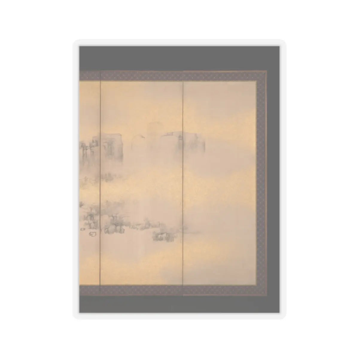Nakabayashi Chikkei - Summer and Autumn Landscapes - mid-19th century v3 - STICKER Vinyl Kiss-Cut Decal
