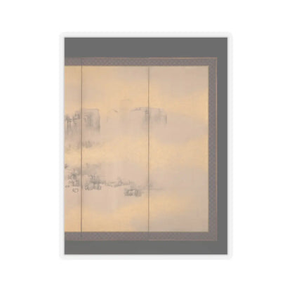 Nakabayashi Chikkei - Summer and Autumn Landscapes - mid-19th century v3 - STICKER Vinyl Kiss-Cut Decal