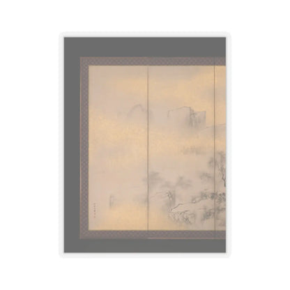 Nakabayashi Chikkei - Summer and Autumn Landscapes - mid-19th century v5 - STICKER Vinyl Kiss-Cut Decal