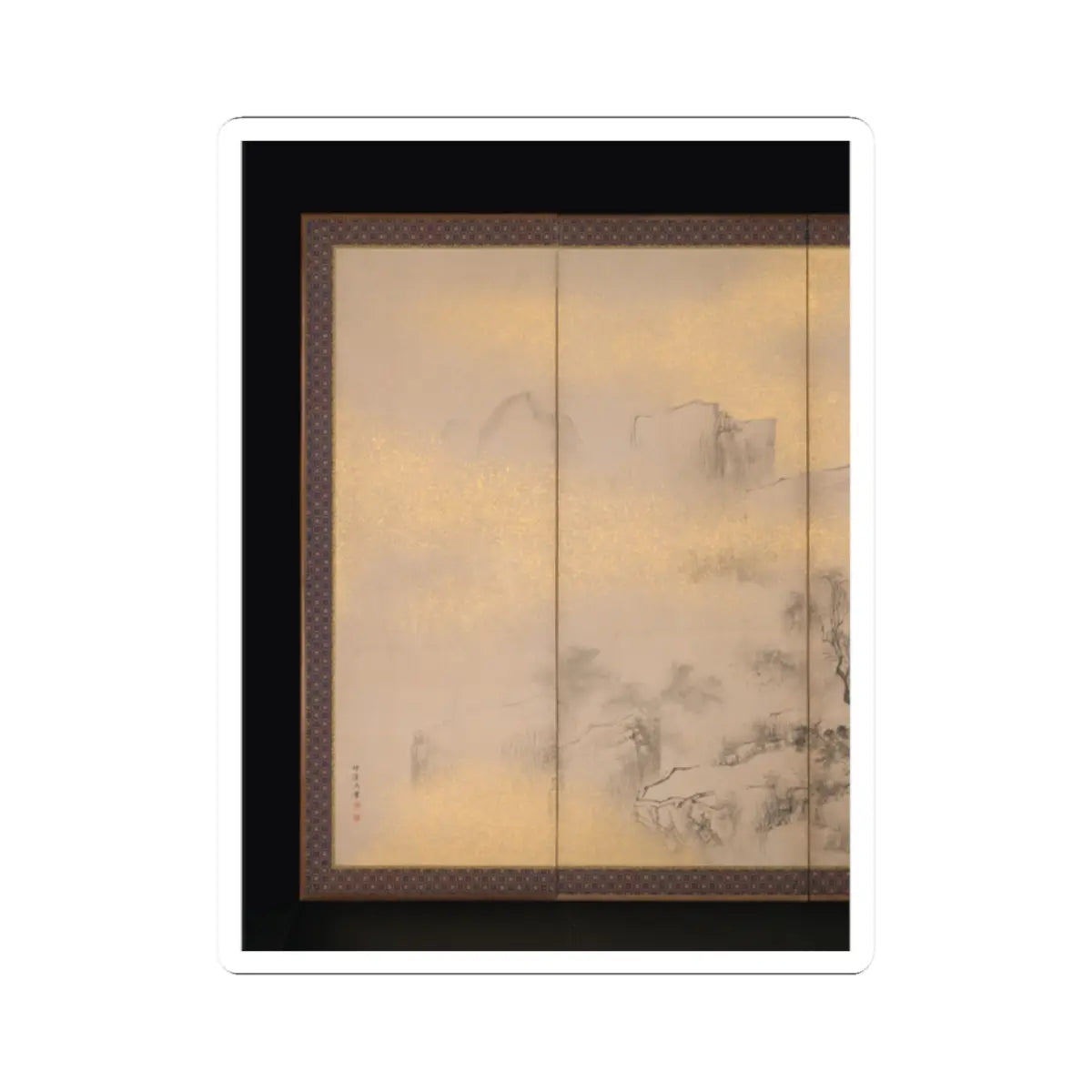 Nakabayashi Chikkei - Summer and Autumn Landscapes - mid-19th century v5 - STICKER Vinyl Kiss-Cut Decal