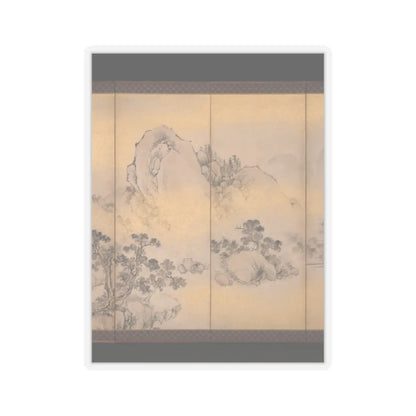 Nakabayashi Chikkei - Summer and Autumn Landscapes - mid-19th century v7 - STICKER Vinyl Kiss-Cut Decal