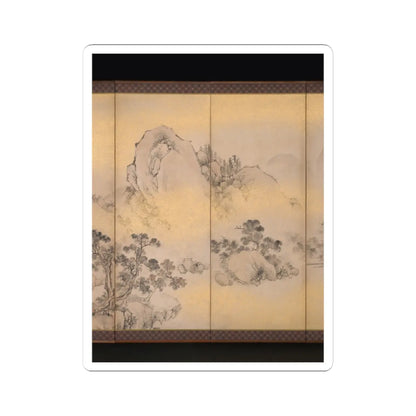 Nakabayashi Chikkei - Summer and Autumn Landscapes - mid-19th century v7 - STICKER Vinyl Kiss-Cut Decal