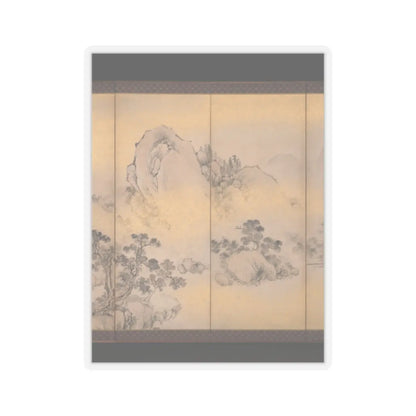 Nakabayashi Chikkei - Summer and Autumn Landscapes - mid-19th century v7 - STICKER Vinyl Kiss-Cut Decal