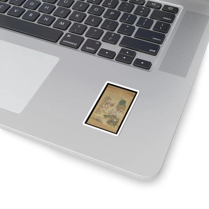 Nakabayashi Chikutō - Fragrant Garden under a Hazy Moon - 1843 v2 - STICKER Vinyl Kiss-Cut Decal