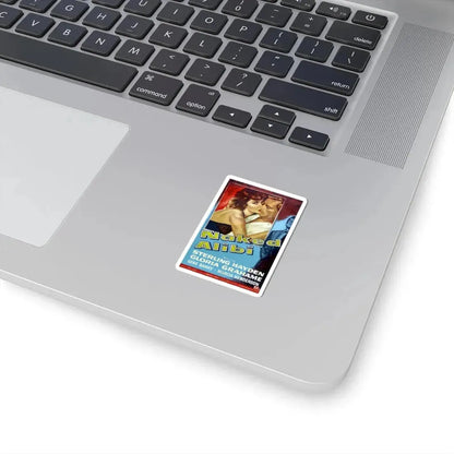 Naked Alibi 1954 Movie Poster - STICKER Vinyl Kiss-Cut Decal - The Sticker Space