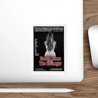 NAKED CAME THE STRANGER 1975 Movie Poster STICKER Vinyl Die-Cut Decal-The Sticker Space