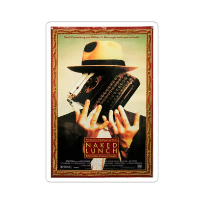 Naked Lunch 1991 Movie Poster STICKER Vinyl Die-Cut Decal - The Sticker Space