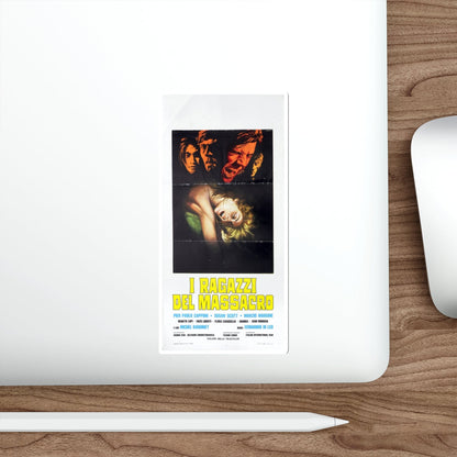 NAKED VIOLENCE 1969 Movie Poster STICKER Vinyl Die-Cut Decal-The Sticker Space