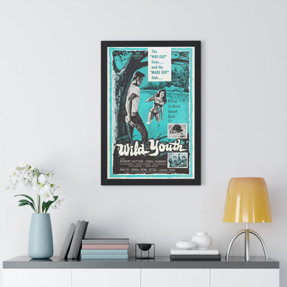 NAKED YOUTH 1961 - Framed Movie Poster-The Sticker Space