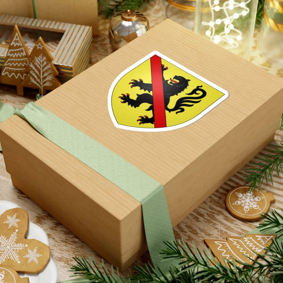 Namur Arms (Belgium) (Coat of Arms) STICKER Vinyl Kiss-Cut Decal - The Sticker Space