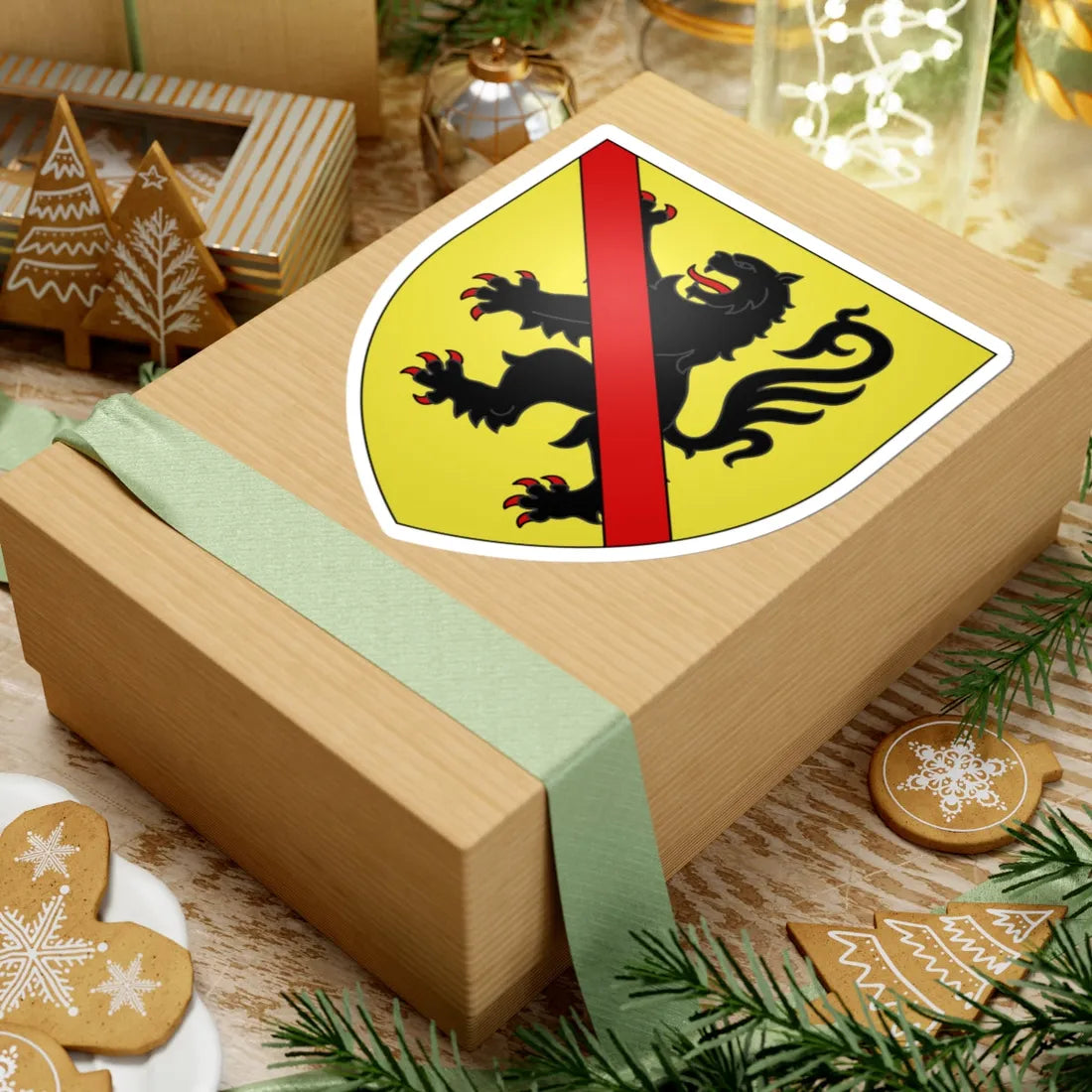 Namur Arms (Belgium) (Coat of Arms) STICKER Vinyl Kiss-Cut Decal - The Sticker Space