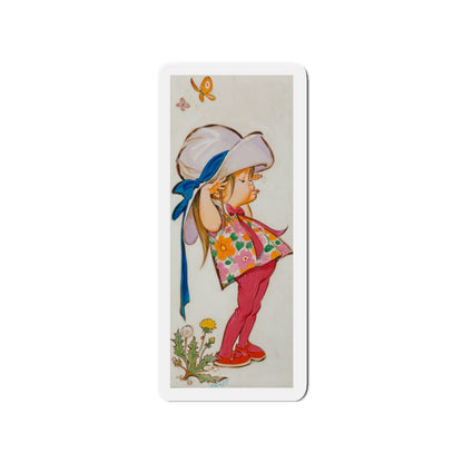 Nanana! (Magazine Illustration) Refrigerator Magnet-3" x 3"-The Sticker Space