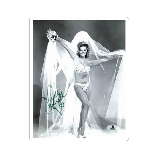 Nancy Kovack #04 (Vintage Female Icon) STICKER Vinyl Kiss-Cut Decal 2 Inch White - The Sticker Space
