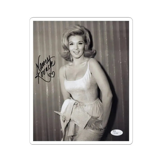 Nancy Kovack #322 (Vintage Female Icon) STICKER Vinyl Kiss-Cut Decal 2 Inch White - The Sticker Space