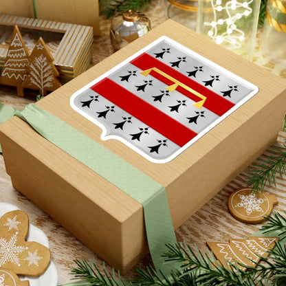 Nandrin wapen (Belgium) (Coat of Arms) STICKER Vinyl Kiss-Cut Decal - The Sticker Space