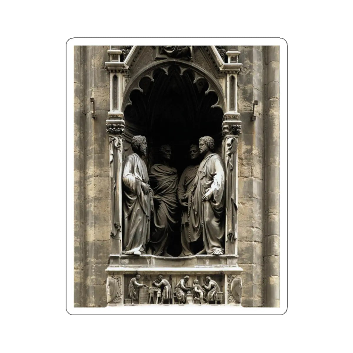 SKU:11121135611716960643 Sticker types:White Shape:Die-Cut Sizes:2" × 2"