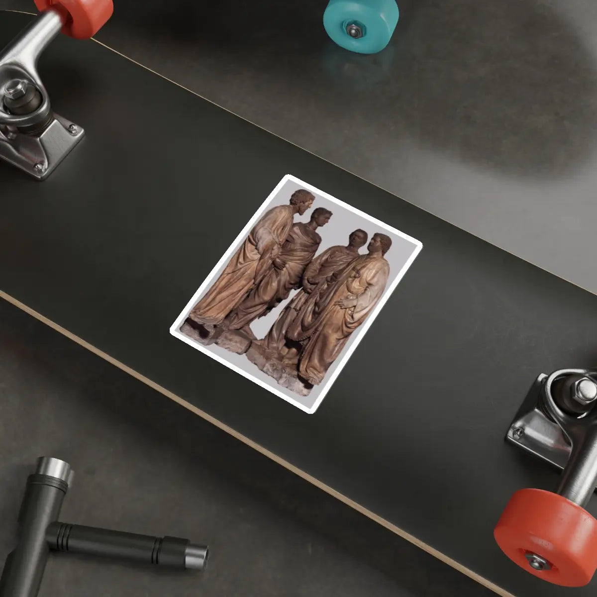 SKU:19324590584274226727 Sticker types:White Shape:Die-Cut Sizes:5" × 5"