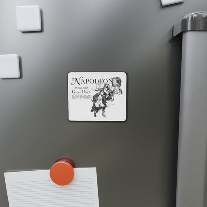 Napoleon and the Peach (Magazine Illustration) Refrigerator Magnet-The Sticker Space