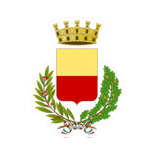 Napoli-Stemma (Italy) (Coat of Arms) STICKER Vinyl Kiss-Cut Decal 2 Inch White - The Sticker Space