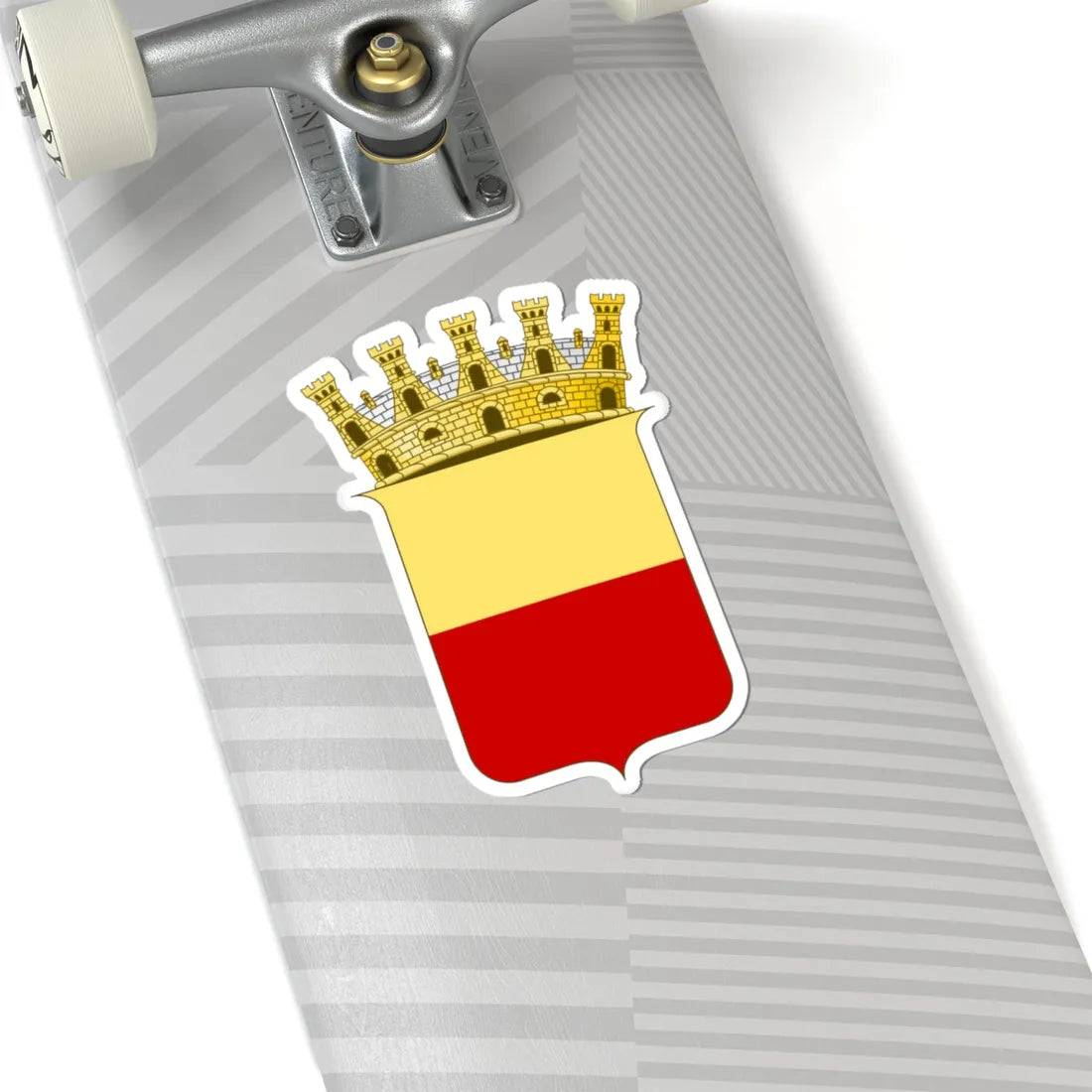Napoli-Stemma without ornaments (Italy) (Coat of Arms) STICKER Vinyl Kiss-Cut Decal - The Sticker Space