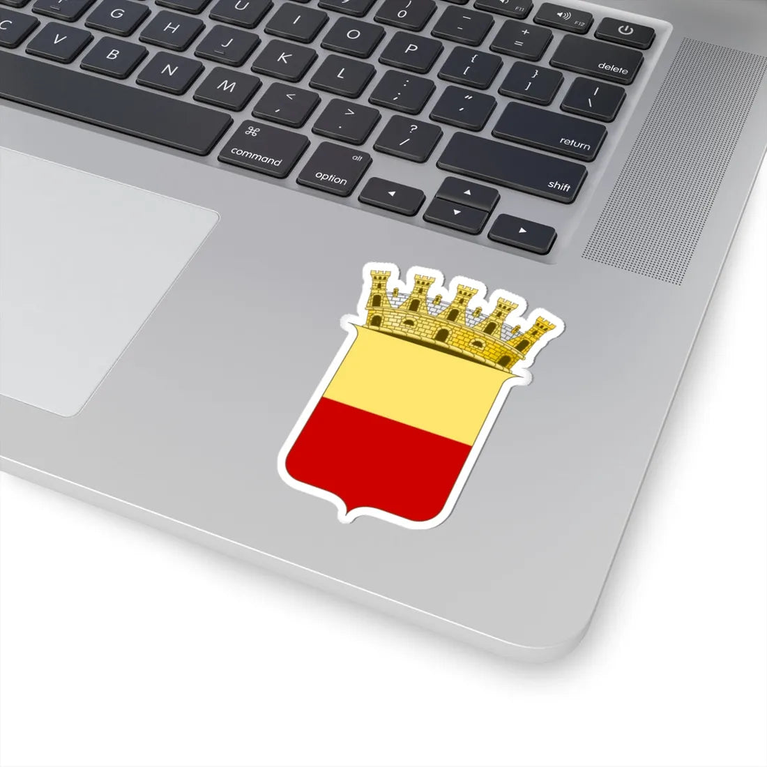 Napoli-Stemma without ornaments (Italy) (Coat of Arms) STICKER Vinyl Kiss-Cut Decal - The Sticker Space