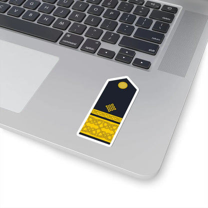Naramenica ljetne odore kontraadmirala HRM (Croatia) (Military Rank) STICKER Vinyl Kiss-Cut Decal - The Sticker Space