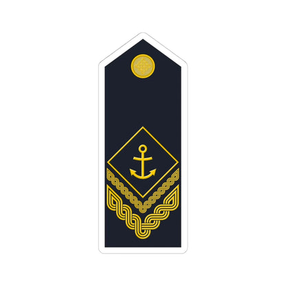 Naramenica ljetne odore nadnarednika HRM (Croatia) (Military Rank) STICKER Vinyl Kiss-Cut Decal 6 Inch White - The Sticker Space