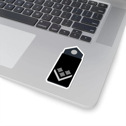 Naramenica odore narednika HRZ i PZO (Croatia) (Military Rank) STICKER Vinyl Kiss-Cut Decal - The Sticker Space