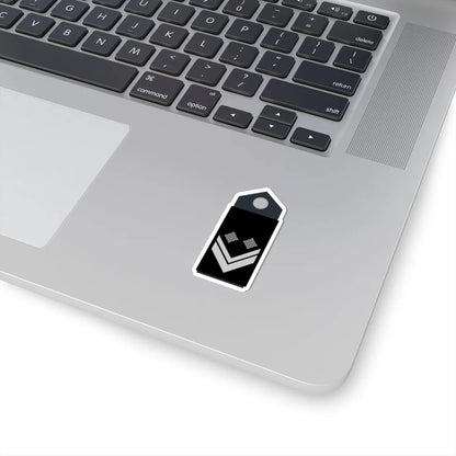Naramenica odore stožernog narednika HRZ i PZO (Croatia) (Military Rank) STICKER Vinyl Kiss-Cut Decal - The Sticker Space
