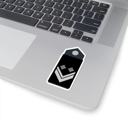 Naramenica odore stožernog narednika HRZ i PZO (Croatia) (Military Rank) STICKER Vinyl Kiss-Cut Decal - The Sticker Space