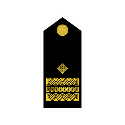 Naramenica svečane odore brigadnog generala HKoV (Croatia) (Military Rank) STICKER Vinyl Kiss-Cut Decal 2 Inch White - The Sticker Space