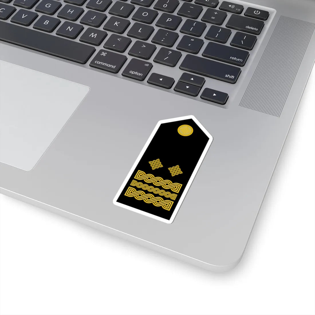 Naramenica svečane odore generala bojnika HKoV (Croatia) (Military Rank) STICKER Vinyl Kiss-Cut Decal - The Sticker Space