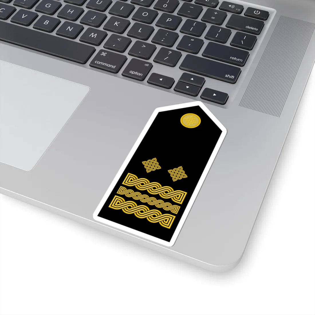Naramenica svečane odore generala bojnika HKoV (Croatia) (Military Rank) STICKER Vinyl Kiss-Cut Decal - The Sticker Space