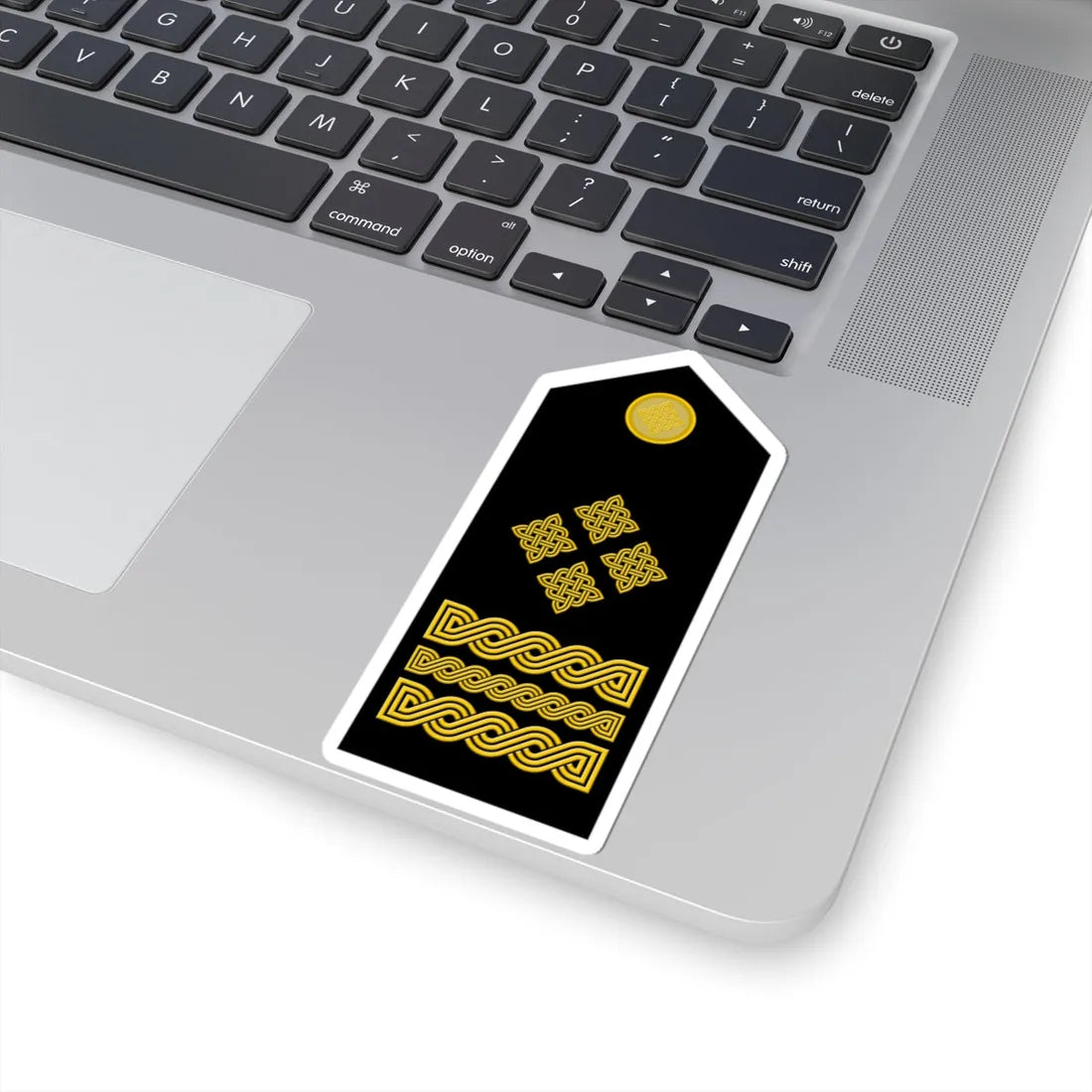 Naramenica svečane odore generala zbora HKoV (Croatia) (Military Rank) STICKER Vinyl Kiss-Cut Decal - The Sticker Space