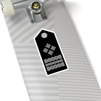 Naramenica svečane odore generala zbora HRZ i PZO (Croatia) (Military Rank) STICKER Vinyl Kiss-Cut Decal - The Sticker Space