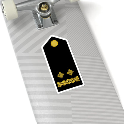 Naramenica svečane odore natporučnika HKoV (Croatia) (Military Rank) STICKER Vinyl Kiss-Cut Decal - The Sticker Space