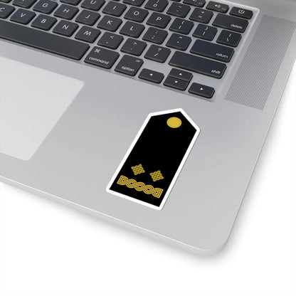 Naramenica svečane odore natporučnika HKoV (Croatia) (Military Rank) STICKER Vinyl Kiss-Cut Decal - The Sticker Space
